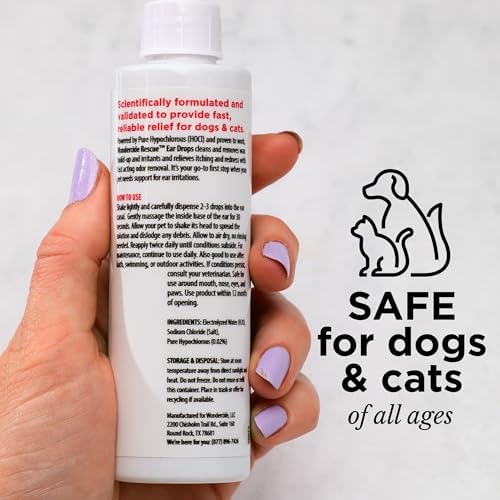 Wondercide Rescue - Ear Drops for Dogs and Cats - 4 oz - Image 2