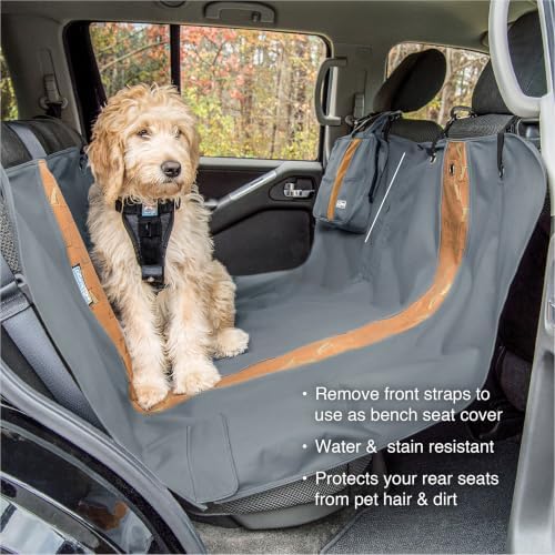 Kurgo Rover Hammock Seat Cover, Black, 55" Wide - Image 4