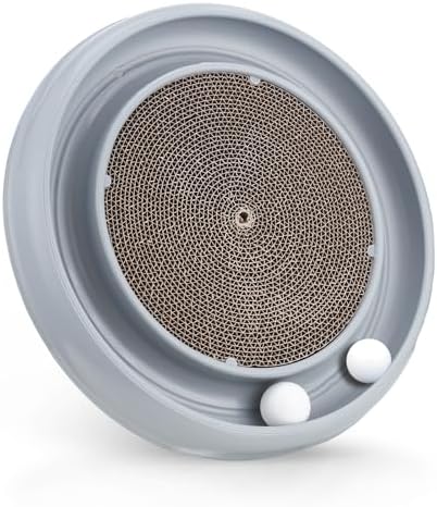 Cat Scratching Board with Track Balls for Indoor Cats by Peomliee