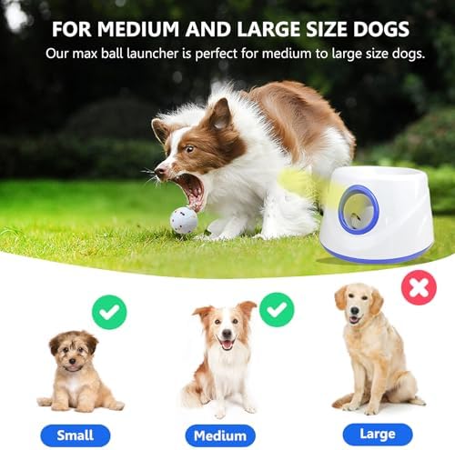 Automatic Dog Ball Launcher, Dog Ball Throw Launcher, for Small/Medium Dogs - Image 3
