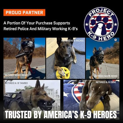 Monster K9 Scout Ball | Virtually Indestructible. Lifetime Guaranteed. | VULCRON™ Natural Rubber | Durable Dog Toy for Aggressive Chewers | Chew & Fetch | Tough, Heavy Duty | Medium & Large Breed, 3" - Image 7