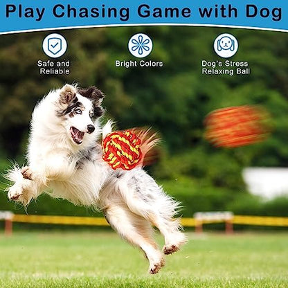 18 Pcs Dog Rope Ball Dog Rope Toy for Aggressive Chewer Toy for Small Medium Puppy Ball for Puppies Pack for Teething Chew Biting Training 2.99 Inches - Image 3