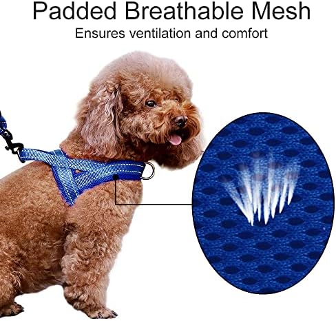 Plutus Pet No Pull Dog Harness for Puppy Small Dogs, Breathable Mesh Padded - Image 3