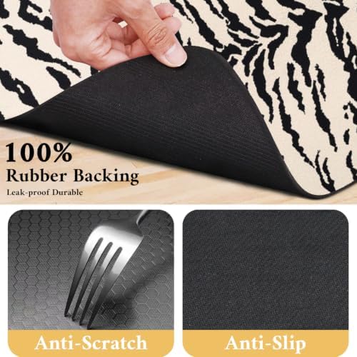 Dog Food Mat for Floors Waterproof Quick Dry Pet Placemat Cat Feeding Bowls Mats for Food and Water, Eco-Friendly Dog Accessories Diatomite Pets Supplies 12" X 20" - Image 4
