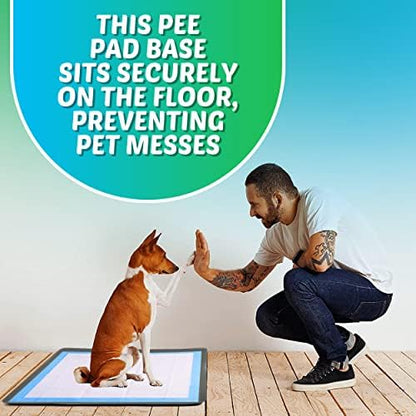 Dog Pee Pad Holder - Fits Up to 28” x 30” Pee Pad - 1 Pack - Grey - Image 7