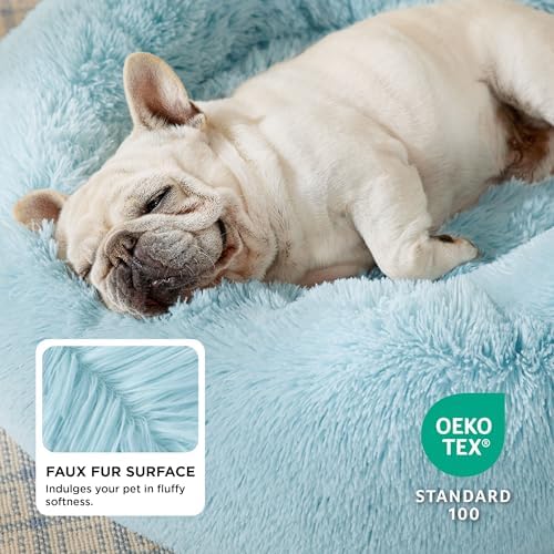Bedsure Calming Dog Bed Medium Size Dog Donut Washable Pet Bed,30ins - Image 2