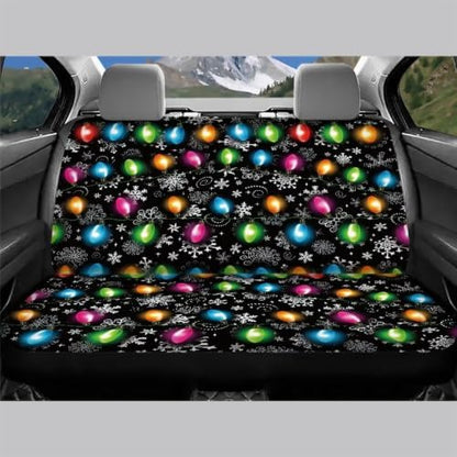 AFPANQZ Car Rear Seat Covers Auto Back Seat Cushion Christmas Decoration - Image 3