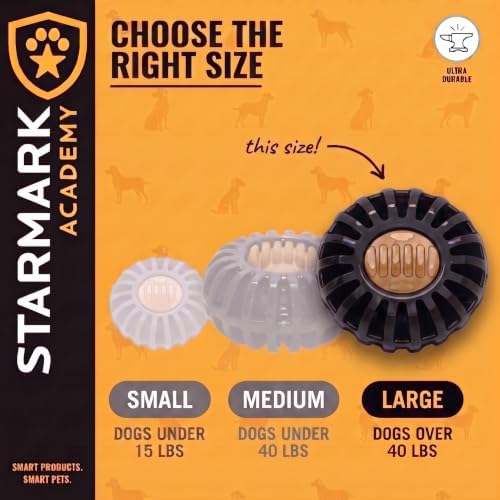 Starmark Everlasting Treat Wheeler Dog Toy Large - Image 5