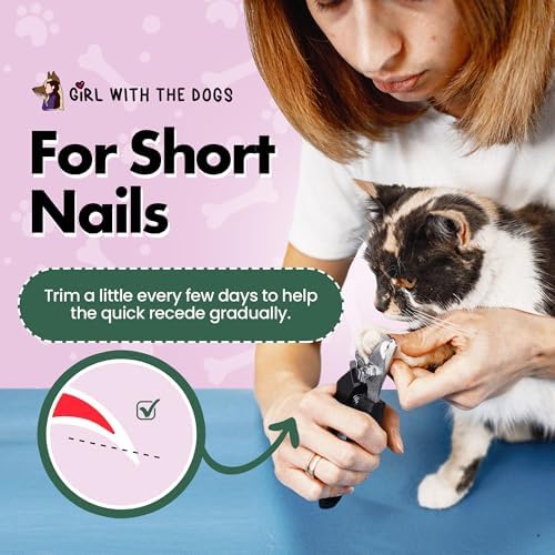 Girl With The Dogs Pet Nail Clippers for Dogs & Cats with Safety Guard - Image 6