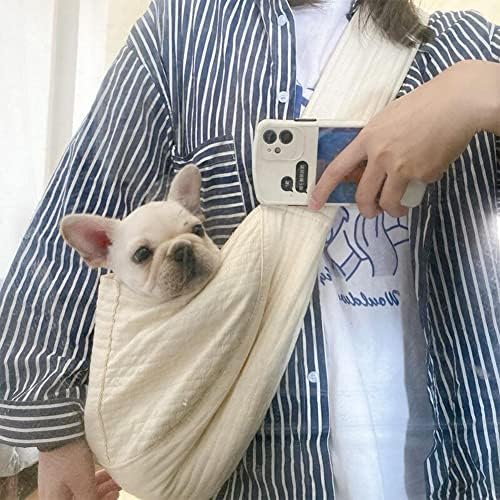 Gigicloud Pet Carrier Bags Large-Capacity Pet Travel Carrier Portable Outdoor Dog Crossbody Bags Pet Carrier Tote for Cats Dogs Outdoor Subway Shopping Hiking Traveling, Within 18 Pounds - Image 2