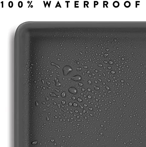 CatGuru Premium Cat Food Mat, Silicone Feeding Mat for Food and Water Bowls - Image 4