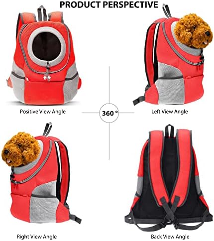 PETCUTE Dog Backpack Carrier Cat Carrier Pet Travel Carriers for Small Dogs and Cats Pet Travel Backpack - Image 4