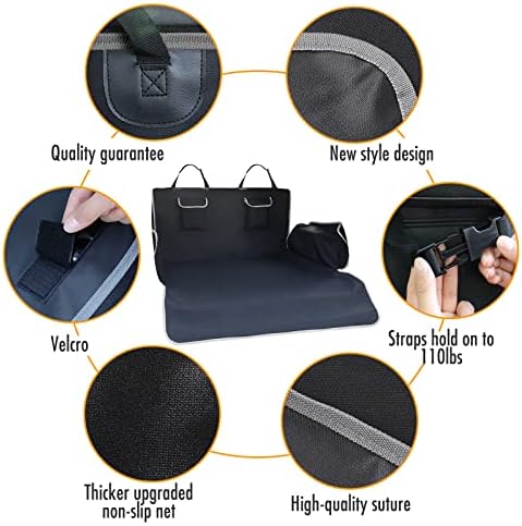 Cargo Liner for Dogs Waterproof PetCargo Liner with Side Flaps Large SizeUniversal Fit Area with Side and BumperProtector SUV Pet Cargo Liner - Image 5