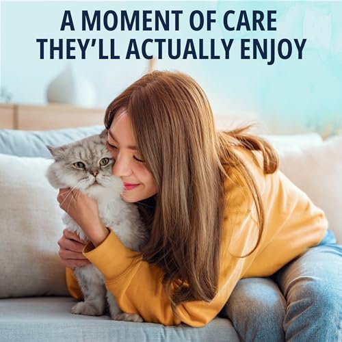 NOVEHA 150 PCs Cat Ear Wipes that Gently Clean & Soothe Sensitive Cat Ears; Soft Ear Cleaner for Removing Wax, Dirt & Odor; Alcohol-Free Ear Care with pH Balanced Formula; Unscented Grooming Care - Image 6