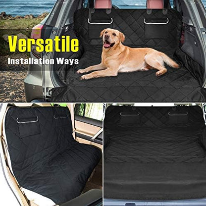 F-color SUV Cargo Liner for Dogs - Heavy Duty Cargo Cover for Mid-Size SUVs - Image 6