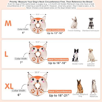 BEAUTYZOO Dog Cone Collar Alternative After Surgery,Pet Neck Donut E‑Collar - Image 2