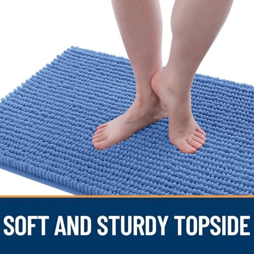OLANLY Dog Door Mat for Muddy Paws 24x16, Extra Absorbent Chenille Mud Mat - Image 3