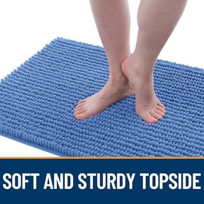 OLANLY Dog Door Mat for Muddy Paws 24x16, Extra Absorbent Chenille Mud Mat - Image 3