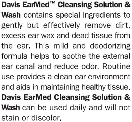 Davis EW12 EarMed Pet Cleansing Solution & Wash, 12 oz