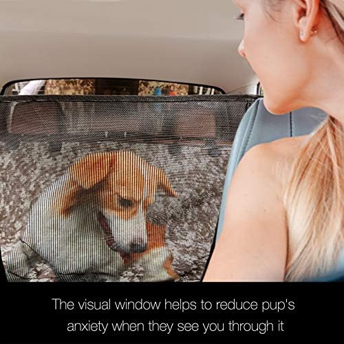 Truck Seat Cover for Dogs Waterproof 900D Soft Back Seat Cover for Crew Cab Protects Vehicle from Dog Hair, Scratches, Dirt Durable Rear Seat Cover for Pickup Truck F150 F250 Ram GMC 1500 2500 - Image 3