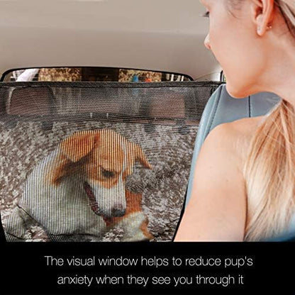 Truck Seat Cover for Dogs Waterproof 900D Soft Back Seat Cover for Crew Cab Protects Vehicle from Dog Hair, Scratches, Dirt Durable Rear Seat Cover for Pickup Truck F150 F250 Ram GMC 1500 2500 - Image 3