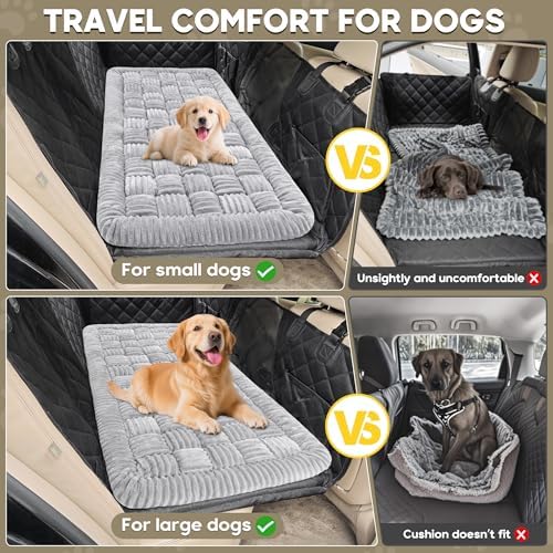 Dog Car Bed Mat Non-Slip Backseat Extender Dog Bed 56"x28.7" - Image 5