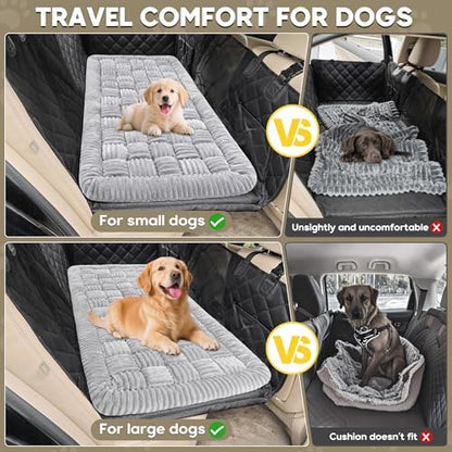 Dog Car Bed Mat Non-Slip Backseat Extender Dog Bed 56"x28.7" - Image 5