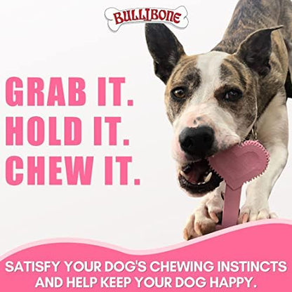 Bullibone Nylon Dog Chew Toy for Aggressive Chewers - Dental Hygiene Bone with Peppermint Flavor, Durable Tough Chew Toys for Large Dogs, Indestructible Dog Bone - 2 Pack - Image 7