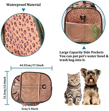 Soft-Sided Kennel Pet Carrier, Airline Approved Travel Handbag - Image 5