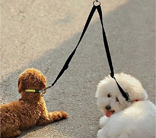 No Tangle Dog Leash Coupler, Dual Double Dog Adjustable Splitter Lead Sturdy Walker Trainer Leash for Two Dogs… - Image 7