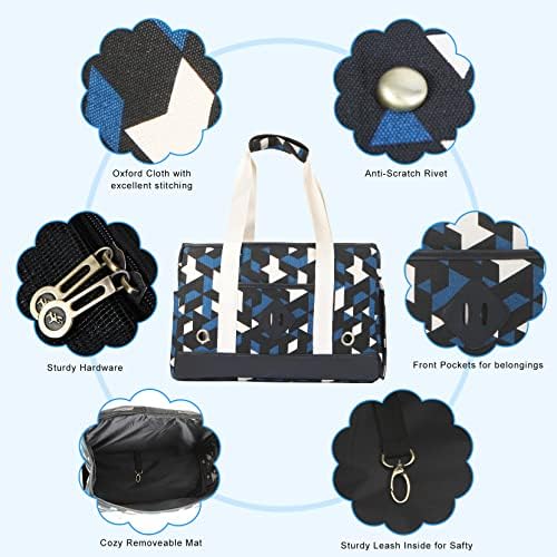 Pet Travel Carrier Purse Bag TSA Airline Approved for Small Dogs and Cats - Image 5