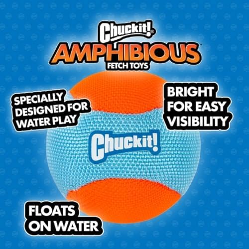 Chuckit! Amphibious Mega Ball or Roller That Floats for Medium and Large Dogs - Image 4