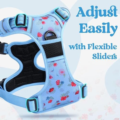 rabbitgoo Dog Harness for Large, Updated Easy On & Off with 3 Buckles - Image 3