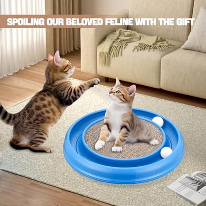 Cat Track Balls Replacement Track Balls for Turbo Round Scratcher Toy (4 pcs) - Image 3