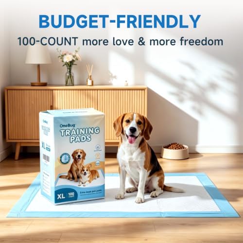 Super Absorbent Leakproof Disposable Dog Pee Pads, 100 Count - Image 6