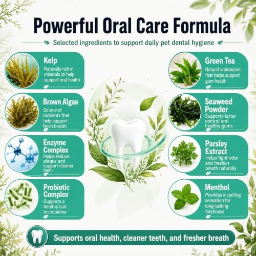 animora Dog Dental Powder, Oral Care Breath Freshener, 60g - Image 4