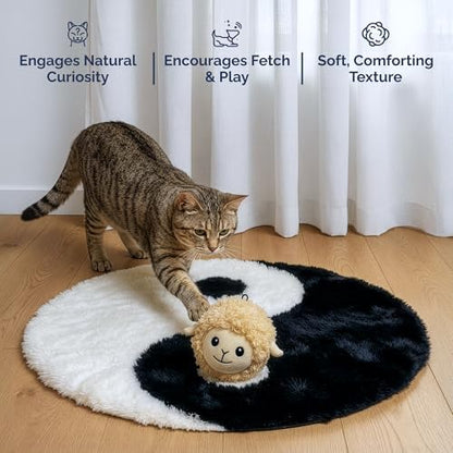 petlou 4 Inch EZ Squeaky Lamb - Image 3