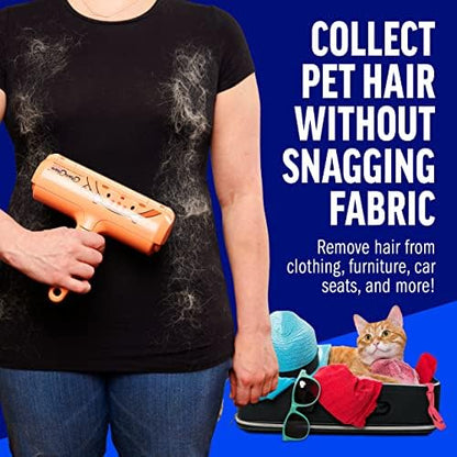ChomChom Roller Pet Hair Remover – Original Size Reusable Lint Roller for Cat & Dog Hair on Furniture, Couch, Carpet, Car, Rugs & Bedding – Portable, Eco-Friendly (Cat) - Image 6