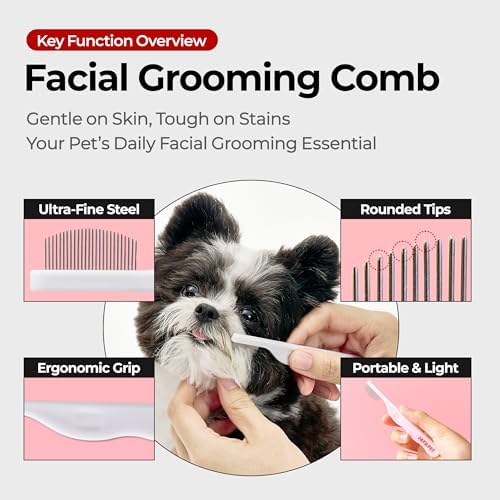 JAYU PET Facial Grooming Comb - Image 2