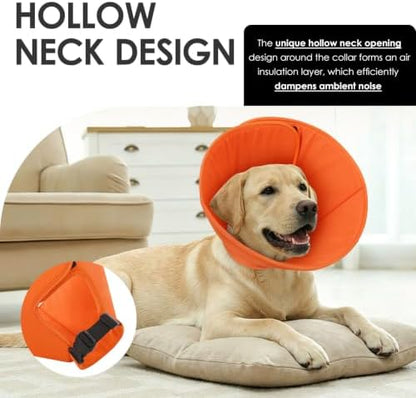 AOFITEE Soft Cone for Large Dogs, Adjustable Dog Cones to Stop Licking - Image 4