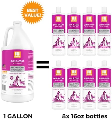 Nootie Japanese Cherry Blossom Shampoo for Dogs & Cats, Natural Ingredients - Image 2