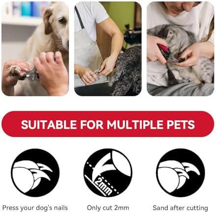 4.72 inch Dog Nail Clippers for Small Dogs with Free Nail File - Image 5
