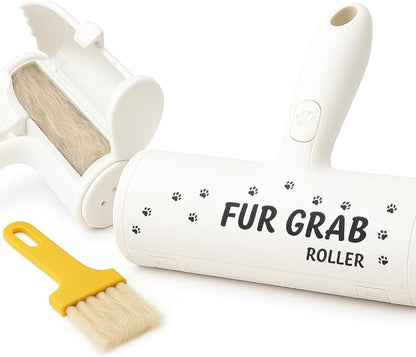– Pet Hair Remover and Reusable Lint Roller for Furniture, Clothes, Car Seats, Bedding, Couch and Carpet- No Refills Needed, Eco-Friendly & Easy to Clean