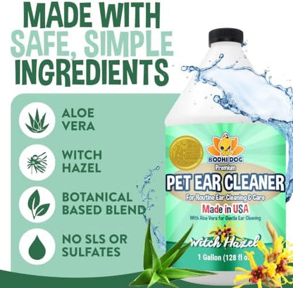 Bodhi Dog Ear Cleaner for Dogs and Cats – Gentle Dog Ear Cleaning Solution with Aloe Vera – Removes Wax, Dirt & Debris – Helps Keep Ears Clean - Image 4
