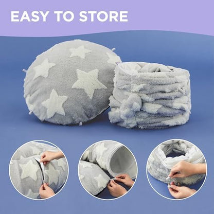 Lesure Donut Cute Jacquard Cat Tunnel Bed Kitten Toys for Puppy Bunny - Image 4