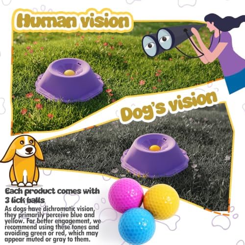 Dog Licking Bowl with Rolling Ball, Lick Toy, Anti Boredom Toys - Image 6