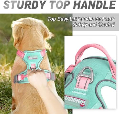 BARKBAY Dog Harness No Pull for Large Dogs Front Back Clips,Dog Vest - Image 3