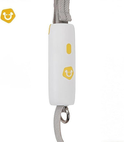 Hand Free Dog Leash Adjustable Length 4-6 ft with Reflective Stripor for Medium&Small Dogs Comfortable Handle and Sturdy Rope for Walking, Jogging and Running Your Dog (White)