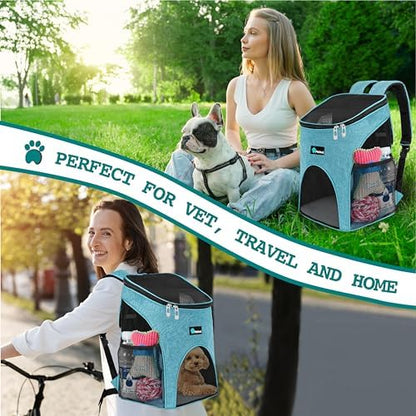 PetAmi Cat Backpack Carrier for Small Dogs and Large Cats, Airline Approved - Image 6
