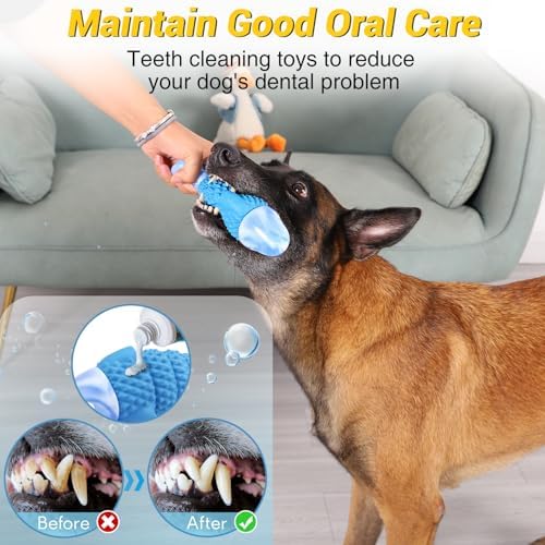 WinTour Tough Dog Toys for Aggressive Chewers, Indestructible Dog Chew Toys - Image 4